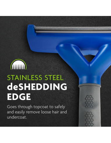 FURminator Herramienta de Deshedding para Perros Grandes Pelo Largo