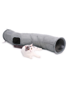 Túnel para Gatos PAWZ Road Colapsable en Forma de S 116.84 cm