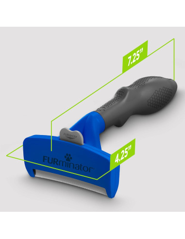 FURminator Herramienta de Deshedding para Perros Grandes Pelo Largo