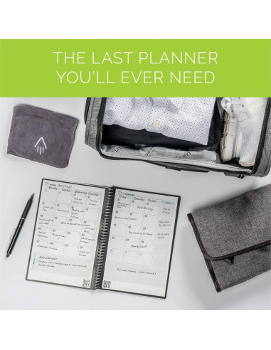 Planificador Panda Rocketbook Reutilizable Ejecutivo Negro 15.24x22.35cm