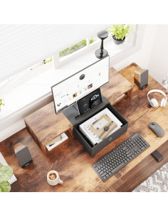 Soporte para Monitor Mexin con Cajón de Almacenamiento 25" 2