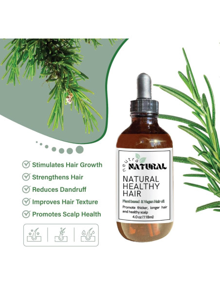Aceite Capilar Vegano Neutra Natural 118 ml Hidratante
