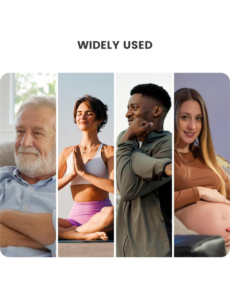 Oxímetro de Pulso Bluetooth Vibeat S5WB, Monitor SPO2 Portátil