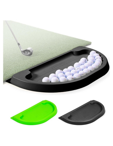 Bandeja de Pelotas de Golf GoSports 70 Pelotas Negra