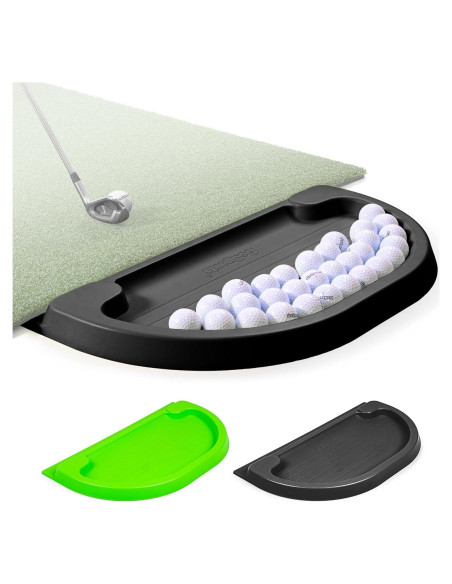 Bandeja de Pelotas de Golf GoSports 70 Pelotas Negra