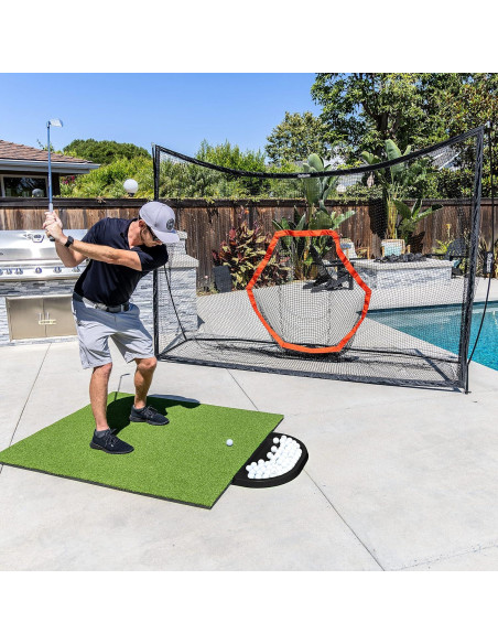 Bandeja de Pelotas de Golf GoSports 70 Pelotas Negra