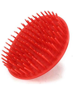 Cepillo Masajeador G.B.S para Cuero Cabelludo Rojo 7.6cm 2
