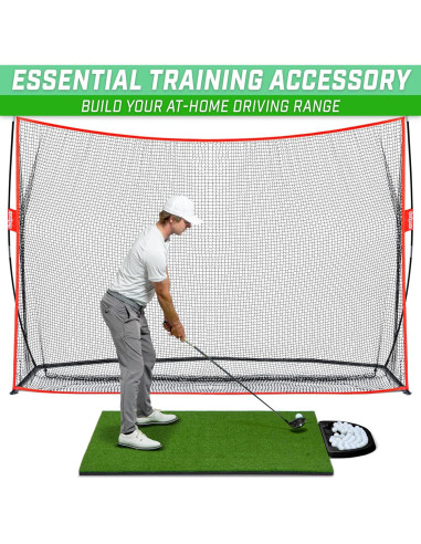 Bandeja de Pelotas de Golf GoSports 70 Pelotas Negra