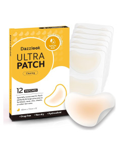 Parche para Acné Dazzlook XL - 12 Unidades Hidrocoloides