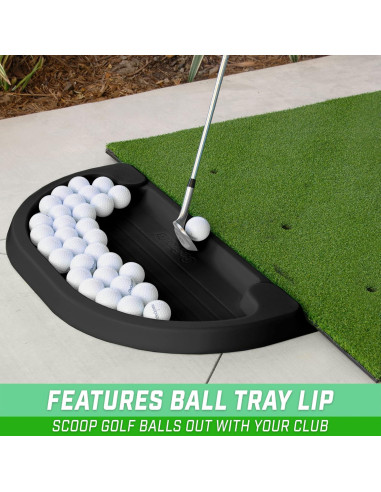 Bandeja de Pelotas de Golf GoSports 70 Pelotas Negra