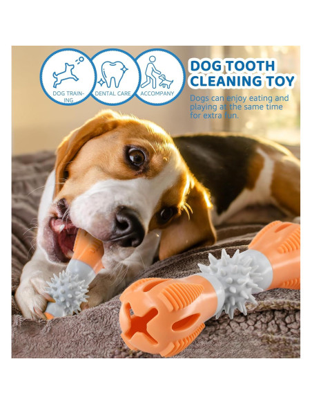 Juguete Masticable Interactivo HiRui para Perros Pequeños y Medianos