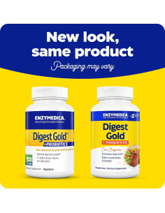 Enzymedica Digest Gold + Probioticos 180 Cápsulas Digestivas 2