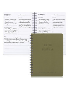 Cuaderno de Tareas ZICOTO Verde 120 Páginas Sin Fecha