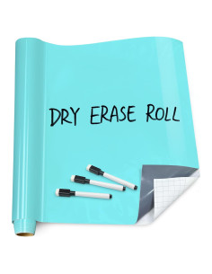 Papel de Pizarra Blanca Autoadhesivo T&W SAME FILM 43.9x200cm Azul