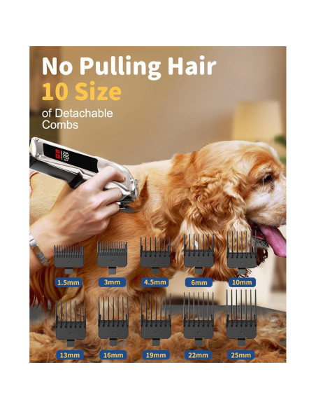 Cortadora de Perros TURN RAISE ZCC201 7200rpm Silenciosa