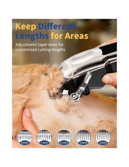 Cortadora de Perros TURN RAISE ZCC201 7200rpm Silenciosa