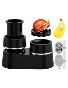 Kit de Cápsulas Reutilizables SOLIDATOR para Nespresso Vertuo - 52 Tapas