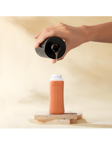 Juego de 4 Botellas de Viaje DEPOZA 97.2 ml Aprobadas por TSA