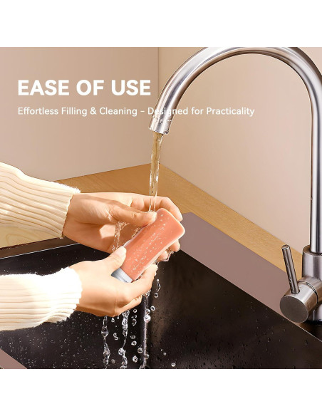 Juego de 4 Botellas de Viaje DEPOZA 97.2 ml Aprobadas por TSA