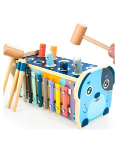 Juguete de Golpear Montessori KIDWILL 3 en 1 para Niños