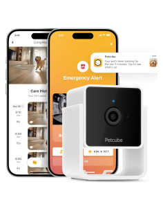 Cámara de Seguridad Petcube Cam Interior HD 1080p Wi-Fi