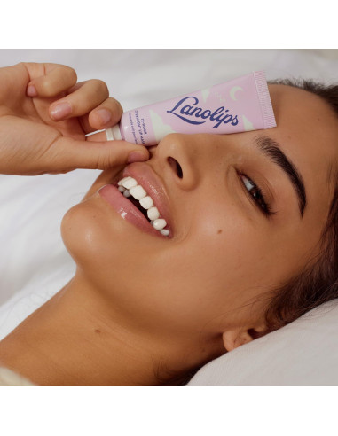 Lanolips Máscara Labial Nocturna 15g - Hidratante con Ácido Hialurónico