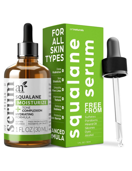 Aceite Facial de Squalano Artnaturals 28.35 ml Hidratante Vegano