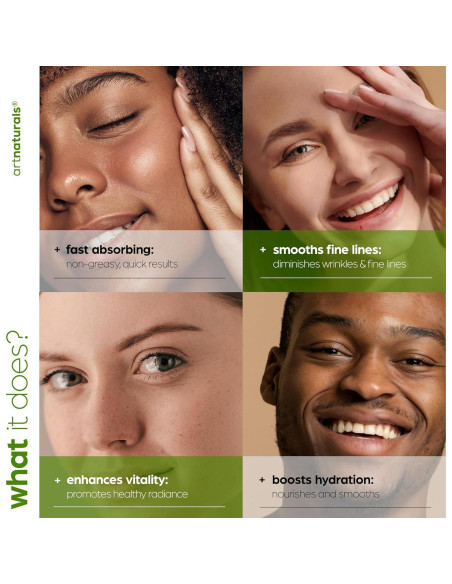 Aceite Facial de Squalano Artnaturals 28.35 ml Hidratante Vegano