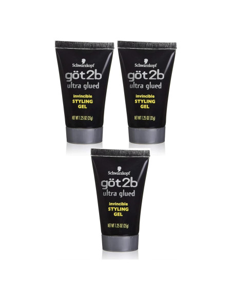Gel de Estilo Invencible Ultra Pegado Got2B 35.4g 3Pack Gel de Estilo Invencible Ultra Pegado Got2B 35.4g 3Pack
