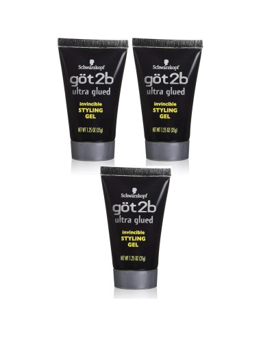 Gel de Estilo Invencible Ultra Pegado Got2B 35.4g 3Pack