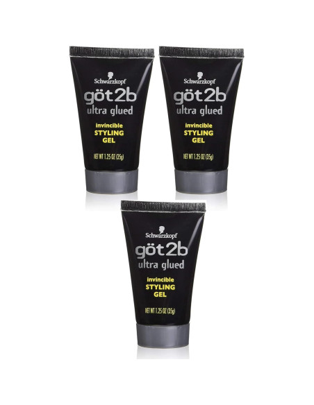 Gel de Estilo Invencible Ultra Pegado Got2B 35.4g 3Pack Gel de Estilo Invencible Ultra Pegado Got2B 35.4g 3Pack