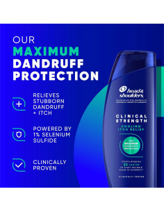 Champú Head & Shoulders Clinical Strength 400ml Alivio Picor 2