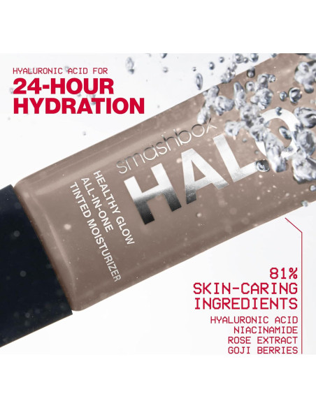Hidratante Tinte Smashbox Halo Glow SPF 25 41.6 ml