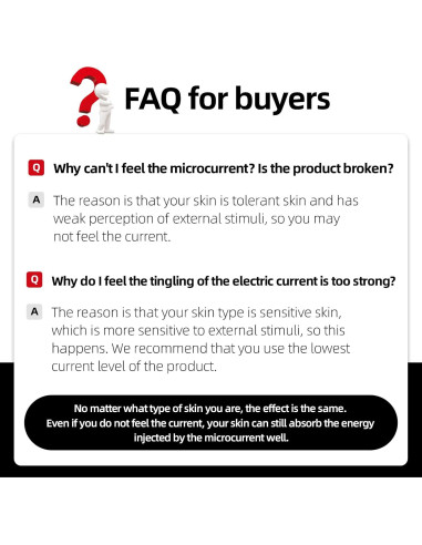 Dispositivo Facial de Microcorriente Hunvva EP-300 Luz Roja