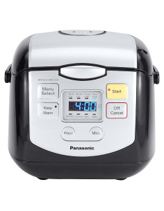 Olla Arrocera Panasonic SR-ZC075K 4 Tazas Anti-Adherente