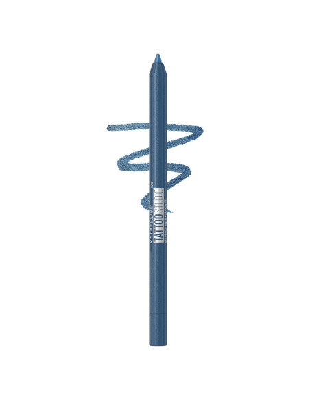 Delineador afilable Maybelline Tattoo Studio Navy Bling 1.13g