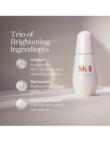 SK-II Dúo Radiancia y Firmeza - Suero GenOptics 50 ml + Hidratante SKINPOWER 80 ml