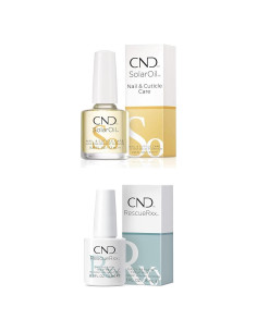 CND SolarOil 7.39 ml + RescueRXx Tratamiento Uñas 14.79 ml
