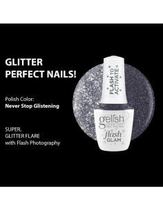 Esmalte en Gel Glitter Gelish 15mL - Brillo Activado por Flash 2