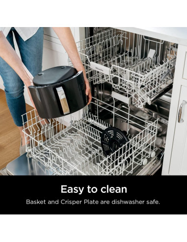 Freidora de Aire Ninja AF161, 5.5L, Gris Renovado