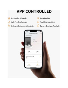 Dispensador Automático de Comida PETKIT 3L WiFi Control App 2