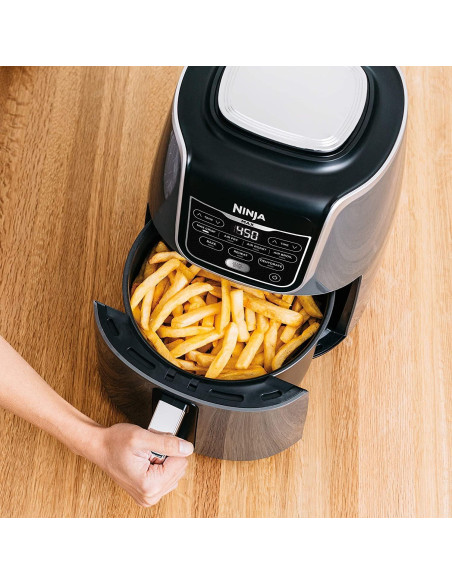 Freidora de Aire Ninja AF161, 5.5L, Gris Renovado Freidora de Aire Ninja AF161, 5.5L, Gris Renovado