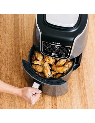 Freidora de Aire Ninja AF161, 5.5L, Gris Renovado