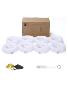 8 Filtros de Reemplazo Mestrol para Dispensador de Agua 3.6L-8L