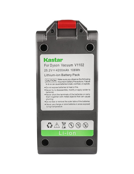 Batería de Litio Kastar 25.2V 4200mAh para Dyson V15/V11