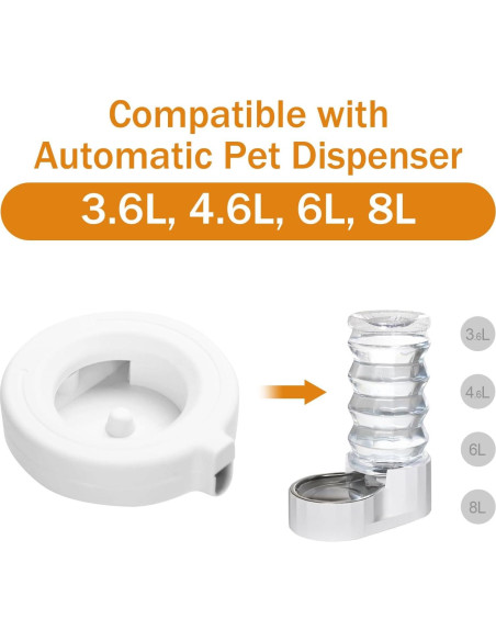 8 Filtros de Reemplazo Mestrol para Dispensador de Agua 3.6L-8L