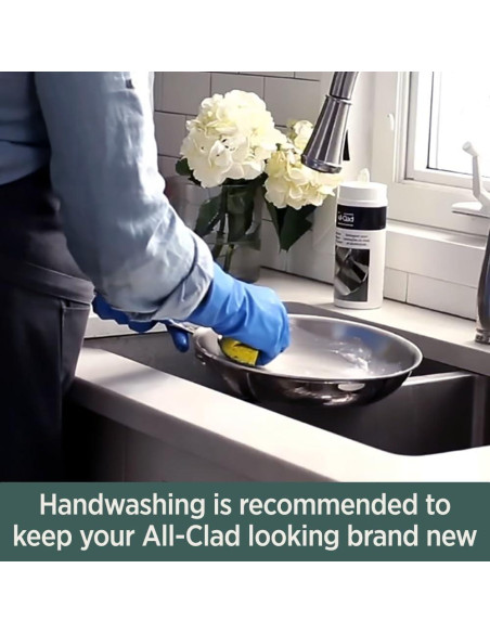 Cacerola de Acero Inoxidable All-Clad D5 3 Litros Apta Horno