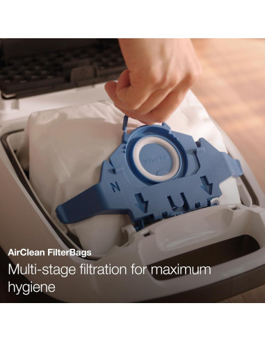 Aspiradora de cilindro Miele Complete C3 Marin 1200W HEPA Azul