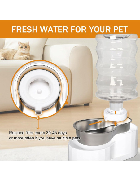 8 Filtros de Reemplazo Mestrol para Dispensador de Agua 3.6L-8L