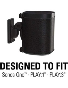 Soporte de Pared Sanus para Altavoces Sonos ONE y Play con Gestión de Cables 2